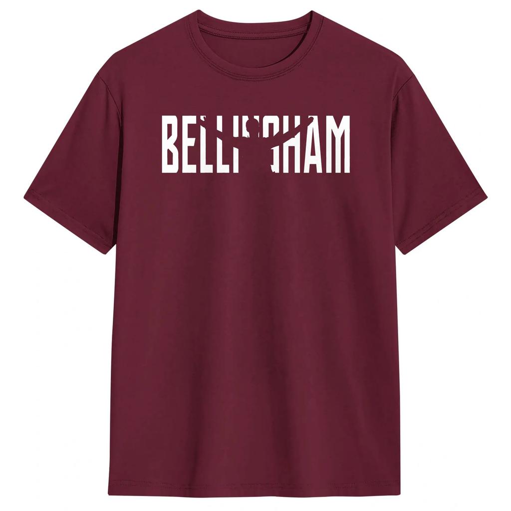 JudeBellingham TShirt Summer Cotton T Shirts For Unisexs Fashion Casual Tee Shirt ShortSleeve Classic Tees