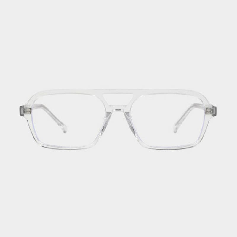 DAYWALKER Zeiss Lens Unisex Blue Light Blocking Horn-Rimmed Glasses FINN C17-1