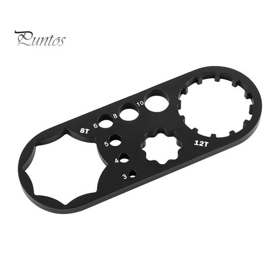 

Ключ для передней вилки велосипеда из прочного алюминиевого сплава для горного велосипеда, дорожный ключ для снятия верхней крышки амортизационной вилки, инструменты для ремонта велосипеда A чёрный