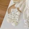 Women's Summer Thin Sweet Lace Lace Breathable Bow Polka Dot Short Tube Socks