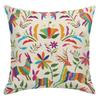 Beautiful Birds and Flowers Print Pillow Cover Set, Colorful Cushion Case Decorative Throw Pillow for Sofa Bedroom Car Decor