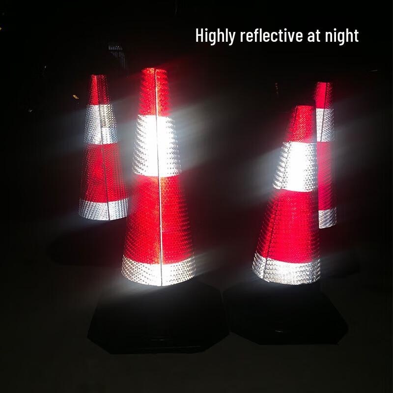 Reflective Rubber Traffic Cone