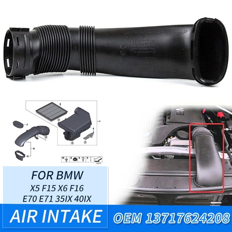 Upgraded Air Intake Pipe Modified Air Intake Flexible Expansion Ducting Hoses Car Accessories Suitable for F15 E70 E71