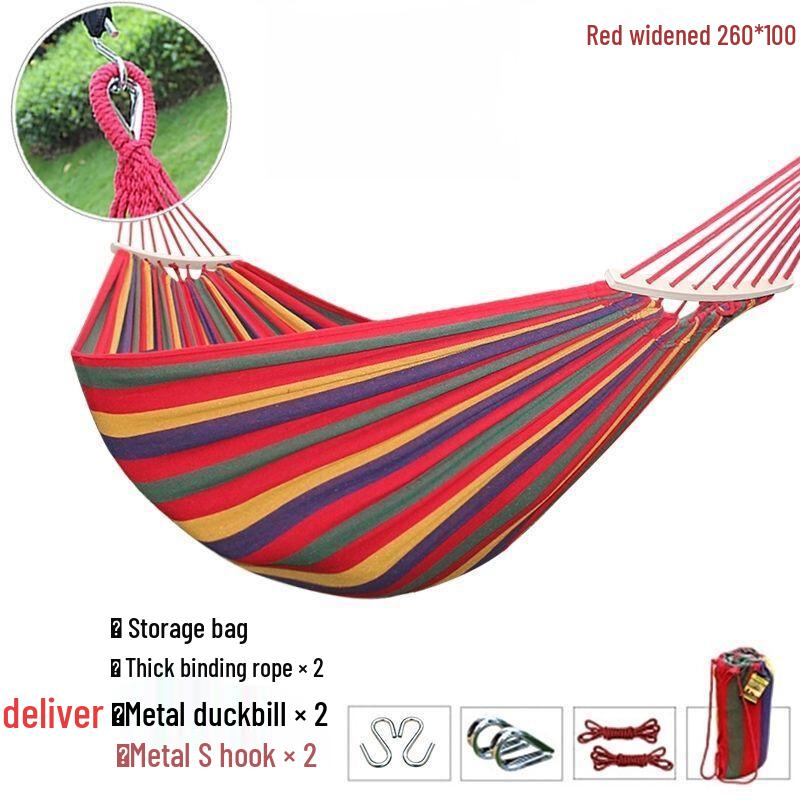 Portable Double Sleeping Hammock