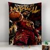Donovan Mitchell 45 Cleveland Cavaliers Art Tapestry Wall Hanging Decor for Living Room Bedroom Home