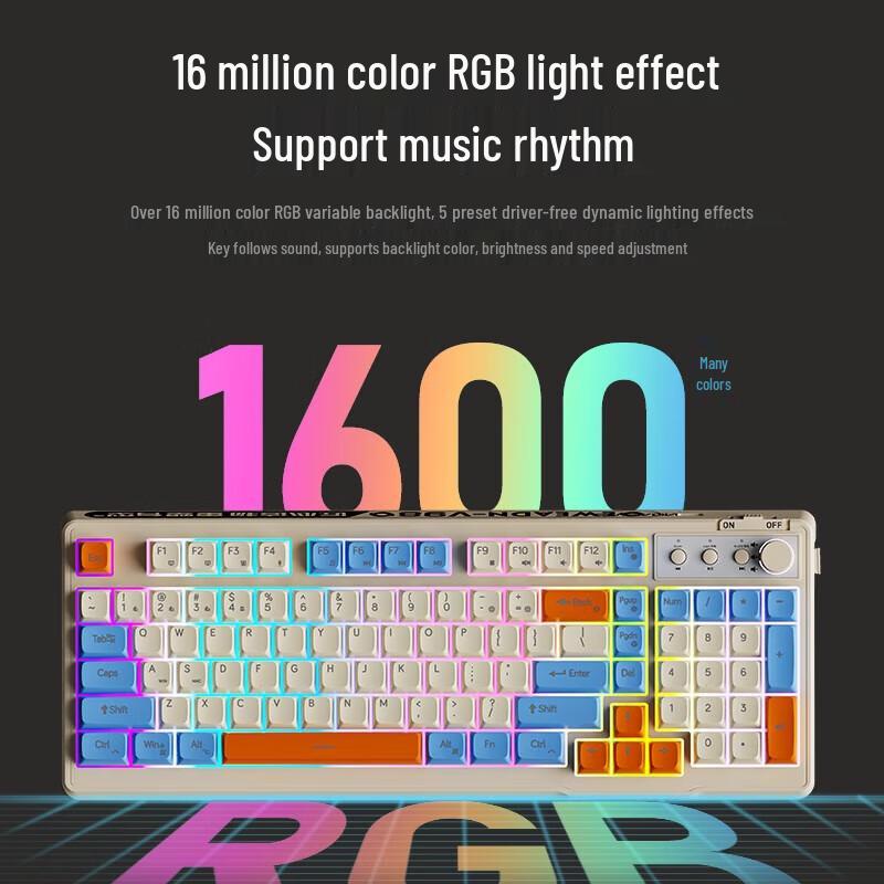 EWEADN V1 Dual-Mode Wireless Keyboard Mouse Set