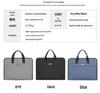 Men's Multi-Color Oxford Cloth 14" Business Casual Laptop Briefcase