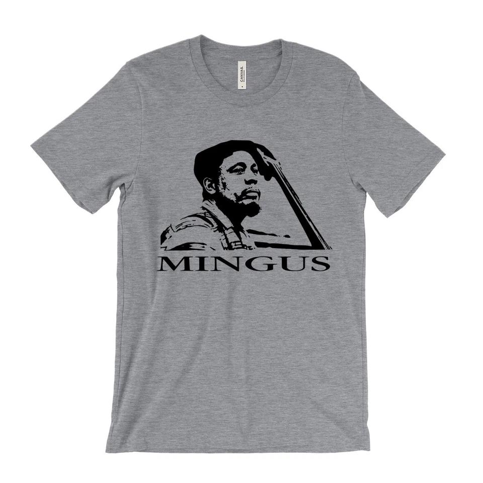 

Charles Mingus T-shirt - jazz music - Miles - coltrane - Thelonious - blue note 2XL