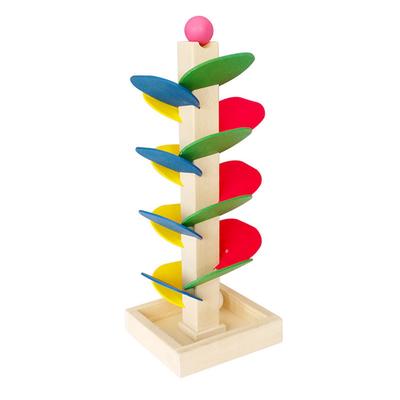 Wooden Children'S Leaves Ball Boys And Girls Educational Early Education Leaves Splicing Ball Building Block Parent-Child Interactive Toy