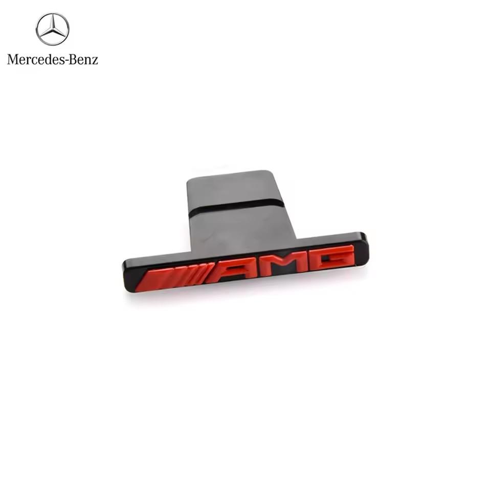 

Car Front Grill Badge Emblem Sticker for AMG Mercedes benz W212 W213 W202 W211 W176 W210 W205 Gla Glc Cls Glk Accessories червоний