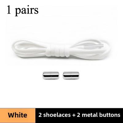 Half Circle Strap, No Tying, No Tying, Elastic, Lazy Shoelaces, Metal Capsule Shoe Buckles, Shoe Accessories Shoelaces