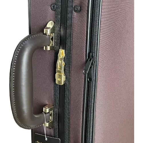 Super Light Triangular Shaped Violin Case, Brown