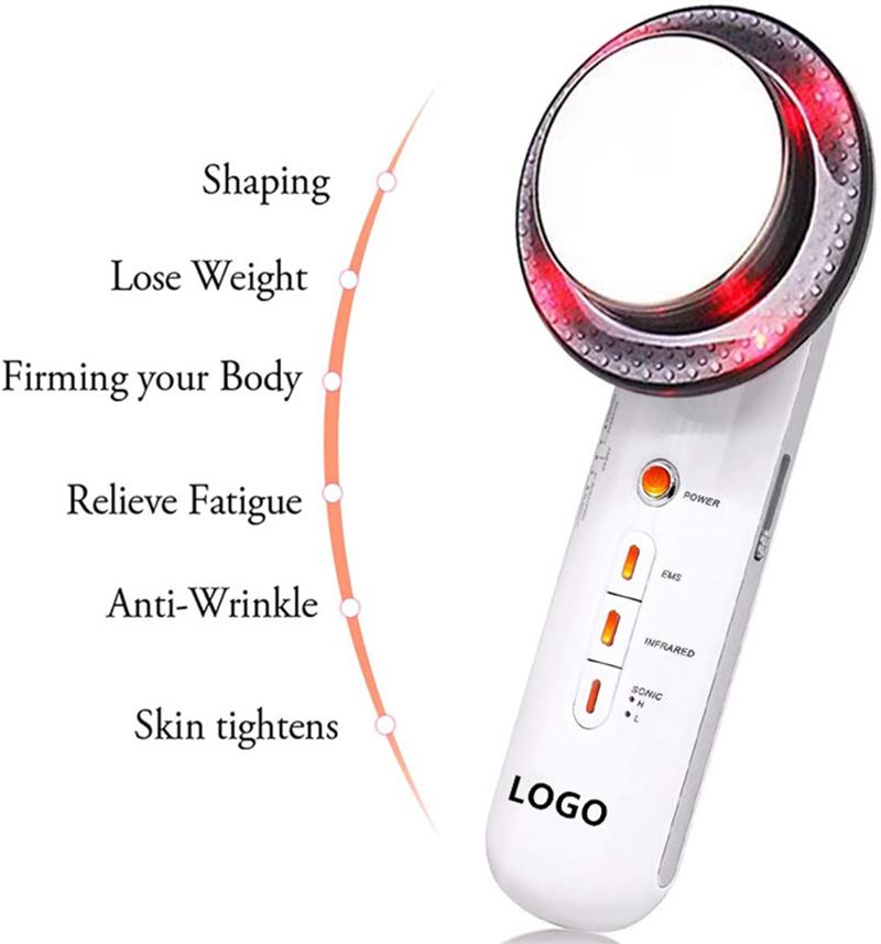 Fat Burner Cavitation Beauty Machine Body Slimming Massager Vibrator Anti Cellulite Massager Acceptabe Infrared EMS 3 In 1