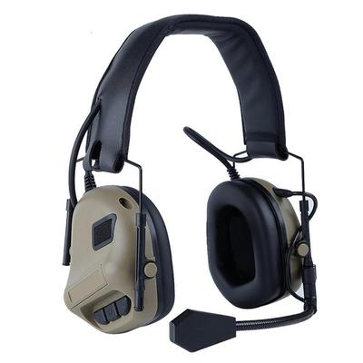 Electronic Town Taktisches Headset, Spielkopfhörer, Chip-Headset der fünften Generation, abnehmbares Design