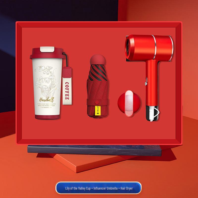 High-End Souvenir Gift Set: Custom Logo Coffee Mug & Power Bank