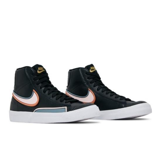 

Nike Wmns Blazer Mid 77 Infinite Black DC1746-001 EU 36.5 синій/чорний
