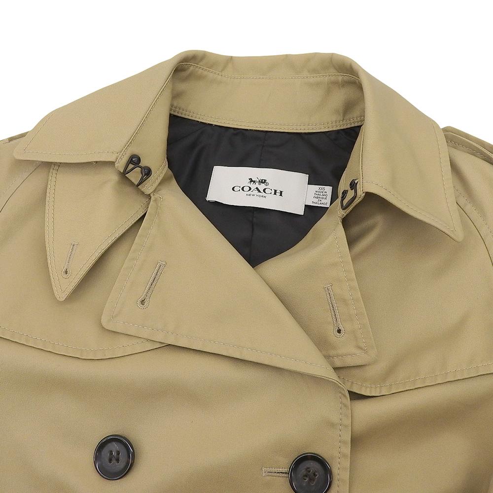 Coach Women's Beige Trench Coat XXS F86052 Coat XXS beigeUsed