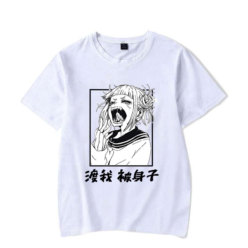 New Himiko Toga Printed T-shirts Fashion Women Short Sleeve Cool Summer Casual Tops Anime T-shirts Female Shirt Tees