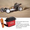 2Pcs 35kg High Torsion Coreless Motor Servo Full Metal Gear with Metal Steering Gear Arm for 1/8 1/10 Remote Control Cars