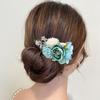 Atemberaubender Braut-Hochzeits-Haarkamm, handgefertigte Blumenblätter-Dekor-Clip für Mädchen, perfekte Accessoires für jeden Anlass, der ein vielseitiges Accessoire sucht, das kann