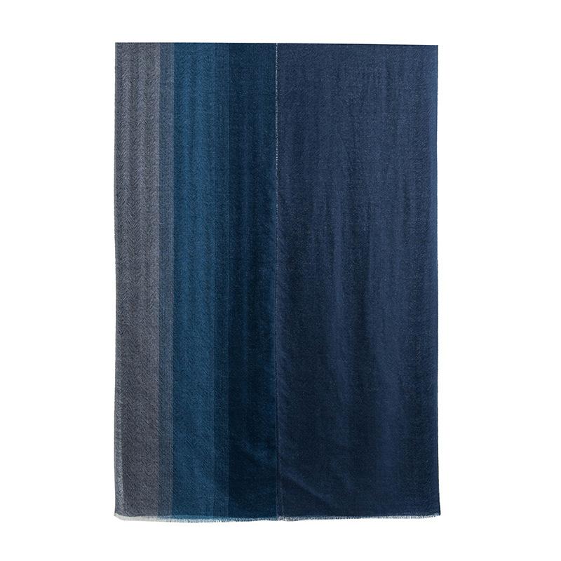 Men's Scarf Pure Cashmere Scarf Jacquard Small Diamond Print Scarf High End Gift