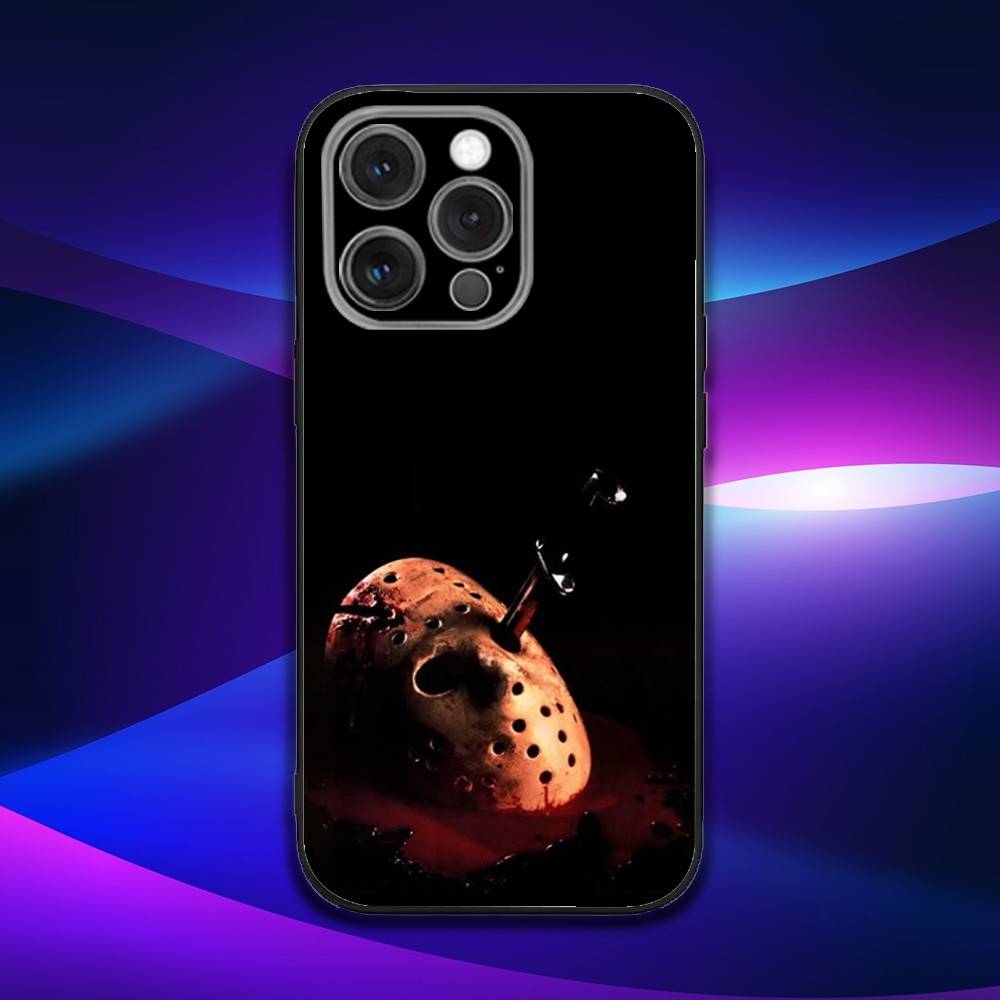 Halloween M-Michael Myers Phone Case For iPhone 16e,16,15,14,13,12,11,Pro,X,XS,Max,XR,Plus,Mini Soft Black Cover