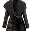 2025 Damen Baumwollmantel in Übergröße - Lockerer Brot-Stil, Zweiseitige Wolljacke, Baumwollgepolsterte Jacke
