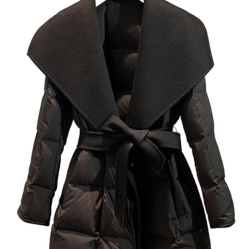 2025 Damen Baumwollmantel in Übergröße - Lockerer Brot-Stil, Zweiseitige Wolljacke, Baumwollgepolsterte Jacke