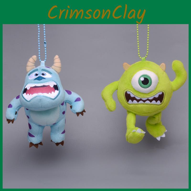 Monsters University Michael Wazowski James P Sullivan Plush Doll Pendant