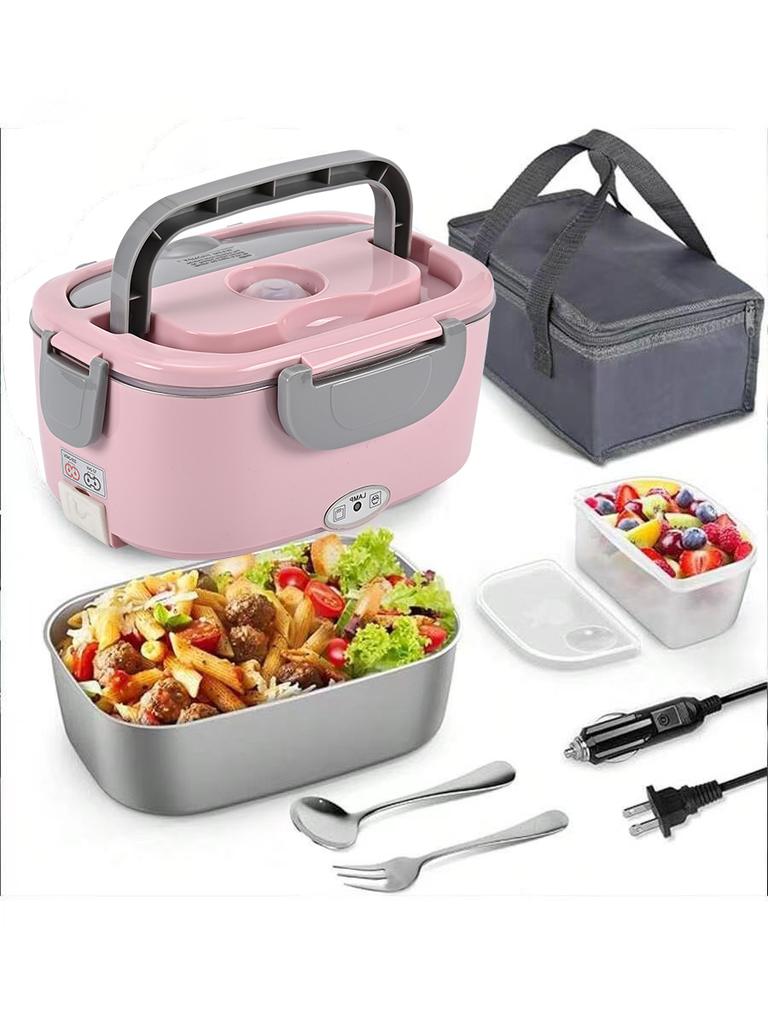 Elektrische Lunchbox Tragbar Zum Einstecken Schnelle Heizung Isolierter Lebensmittelbehälter für Zuhause und Auto Bento Box