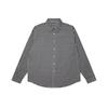 Frühling und Sommer Neues Retro Revers Karomuster Langarmhemd Locker Patchwork Design Jacke