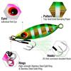 Metal Jig Spoon Lure 10G 20G Artificial Bait Shore Slow Jigging Hard Bass Fishing Tackle Fishing Artificial Bait