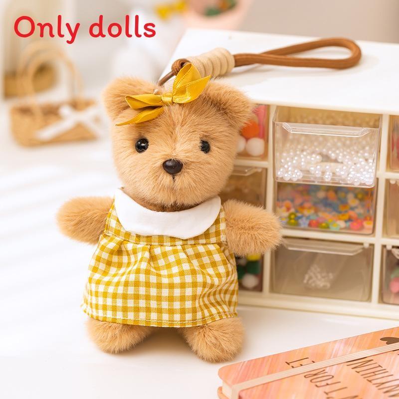 Bear Lovely Teddy Plush Keychain In Various Colors Perfect For Birthday Gifts