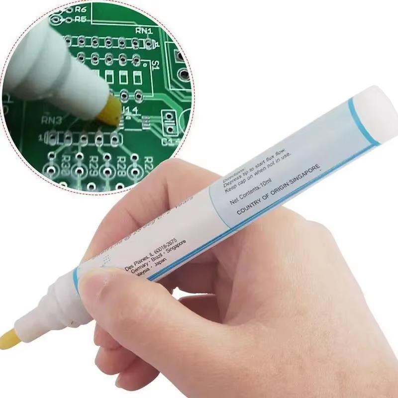 1/2 Pcs Soldering Flux Pen Fpc/Pcb Board Welding Repair No Clean For Solder Solar Cell Process Tool