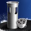 Gravity Flip Stainless Steel Floor Drain Core Inner And Outer Dual -Core Floor Drain Cap