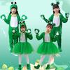 Costume da Ballo Rana Verde per Bambini - Vestito di Scena per Girini che Cercano la Mamma