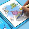 3/5pcs Water Drawing Book with Refillable Water Pen Magic Painting Drawing Board Reusable Cartoon Pattern Gift for Boy Girls TMZ