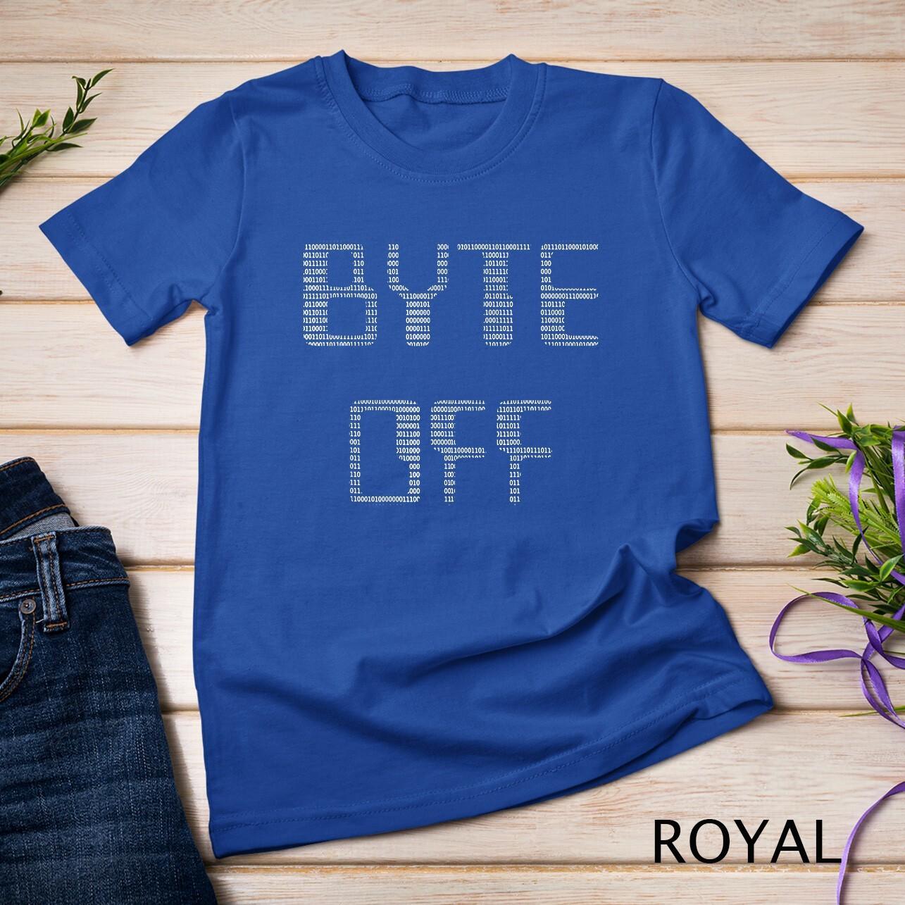 Byte Off Funny Programmer Computer Binary Code T-Shirt Mens Womens Tees Top Unisex T-Shirt Mens Womens Tees Top S
