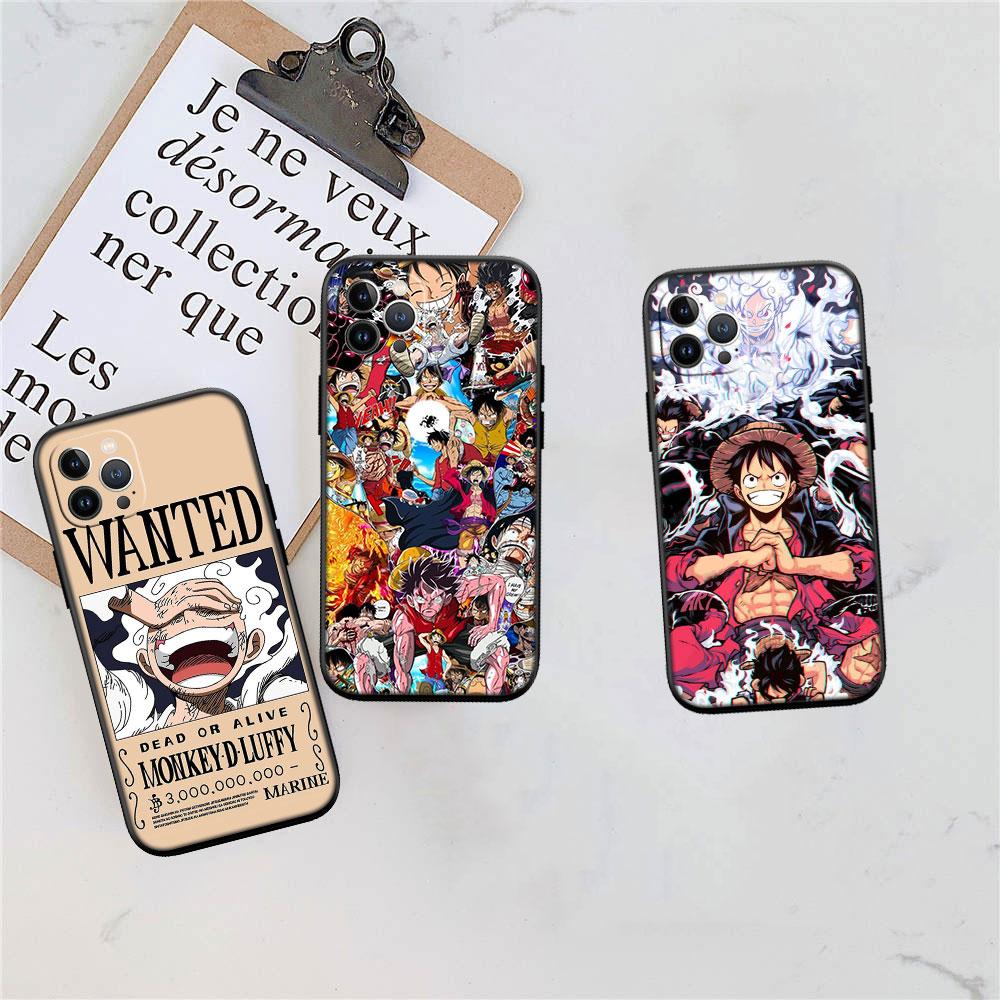 One Piece Luffy Soft Shell Phone Case for OPPO A3 Pro A72 A74 A76 A77 A77S A78 A79 A94 A95 A18 A40M A58