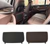 Car Seat Back Panel Leather Backrest Storage Pocket Cover Accessory Replacement Black For Bmw X5 X6 F15 F16 2014-