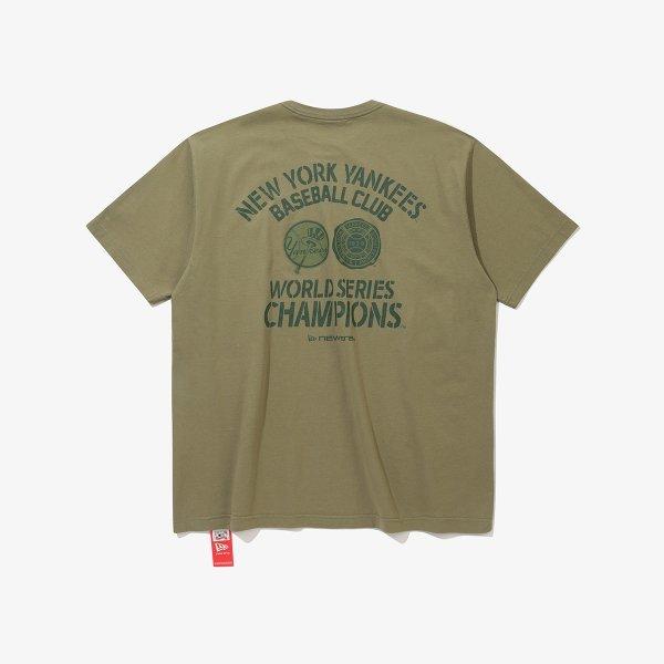 New Era Mlb New York Yankees T shirT Khaki 15147498