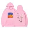 Travis Scott HITR Sun Hoodie Womens Oversized Sweatshirt Festival Streetwear
