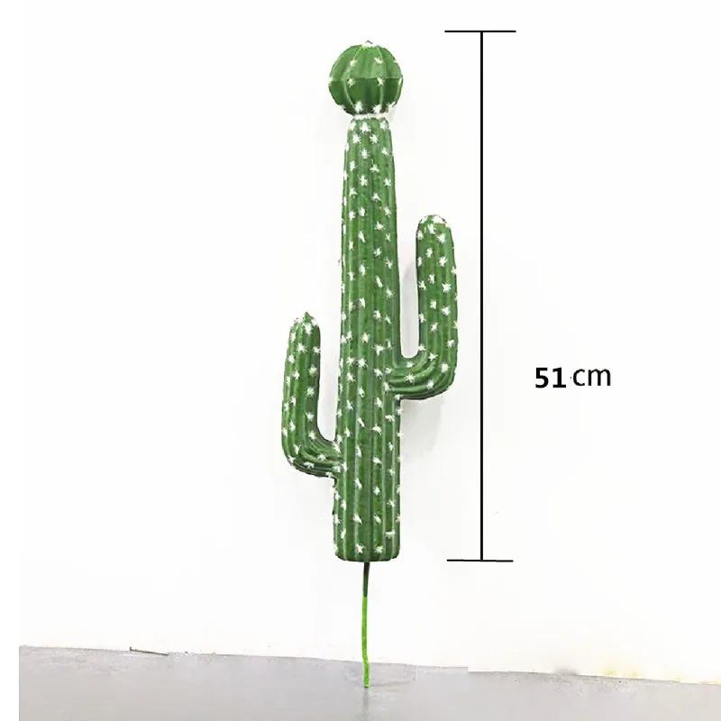 38-43CM Artificial Cactus Plants House Decoration Tropical Fake Succulent Greening Hotel Garden Party Home Decor Accessories
