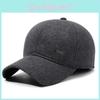 Solid Color Baseball Hat Winter Warmth Sports Outdoor Sun Protection Gift Cap