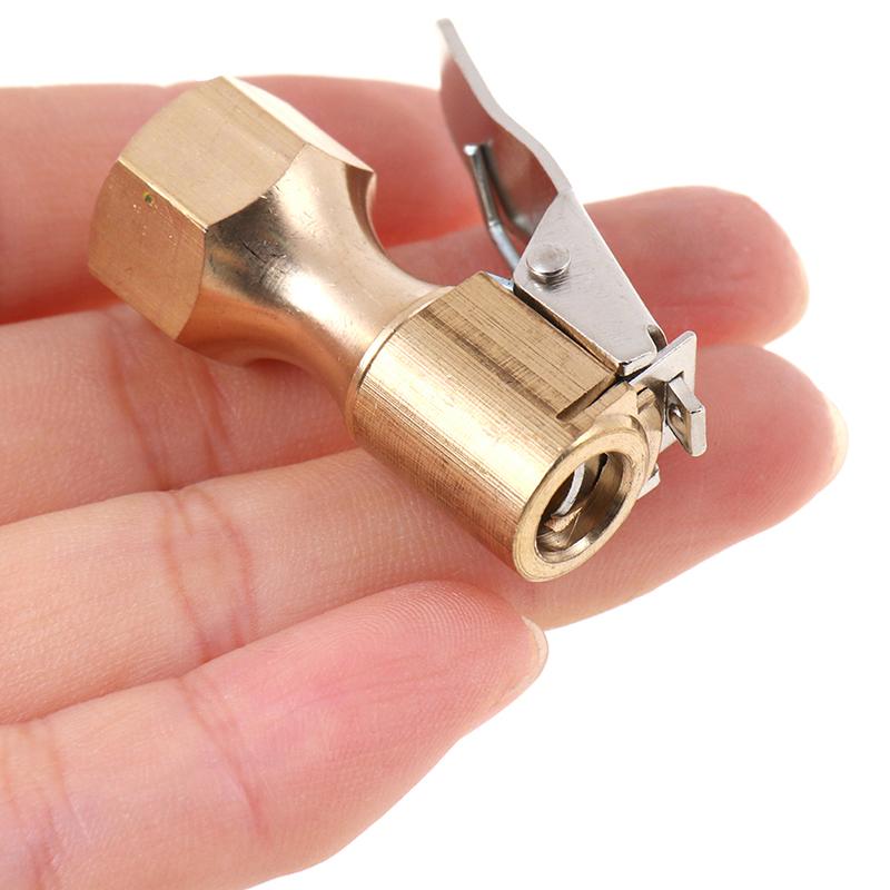 Auto Auto Mosaz 6/8Mm Pneumatika Kolo Vzduchová Sklíčidla Hustilka Pumpa Konektor Ventil Klip