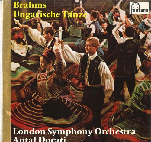 

LP Record ANTAL DORATI, LONDON SYMPHONY ORCHE - Brahms Ungarische Tanze 6531003 FONTANA Netherland Classical Used