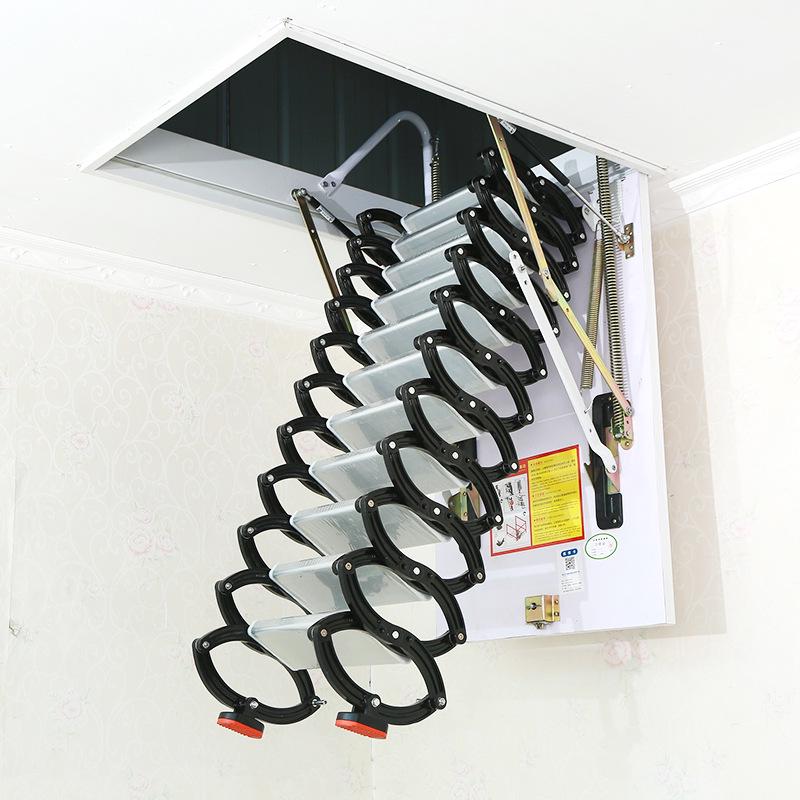 Guan Gu Retractable Anti-Slip Attic Stairs for Indoor Use