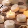 1/5Pcs  Colorful Round Small Tea Wax Fragrance Gift Ambience Wedding Companion Gift Handmade Scented Candles Decorative