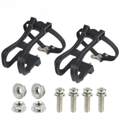 1PairDynamic Bicycle Foot Straps Fixed-gear Bike Dog Mouth Chainrings Pedal Straps Bicycle Pedal Binding Straps Fixing Ropes 6