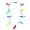 Christmas Novelty Led Lights Glowing Christmas Light Bulb Necklace Christmas Decorations For Home Xmas Navidad  Year